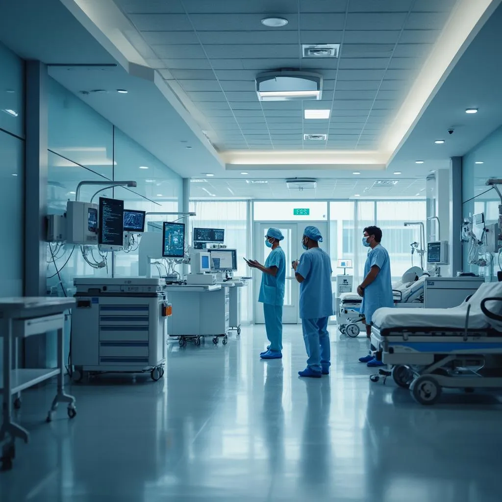 Hospital modernizado con tecnología digital
