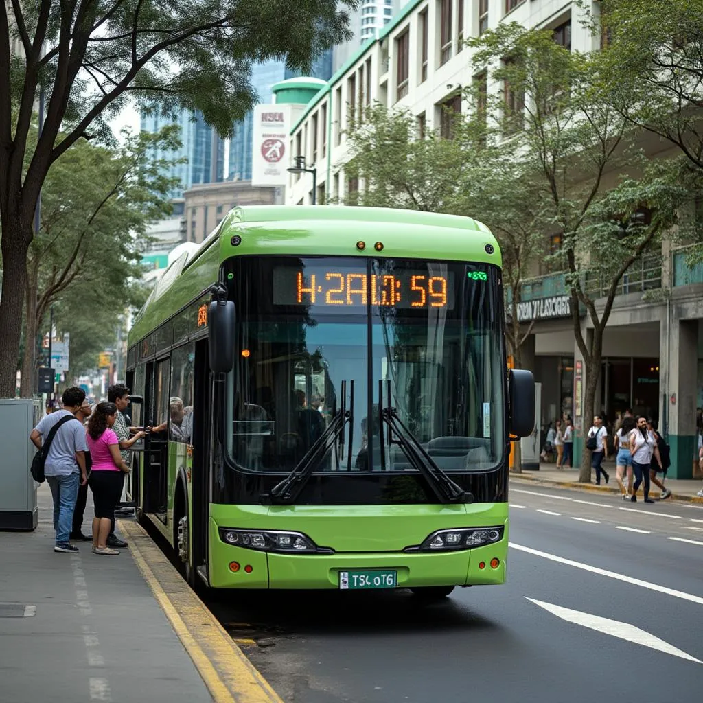 Proyecto de transporte público eléctrico